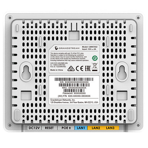 Grandstream Enterprise WiFi 6 In-Wall Indoor Access Point | GWN7604