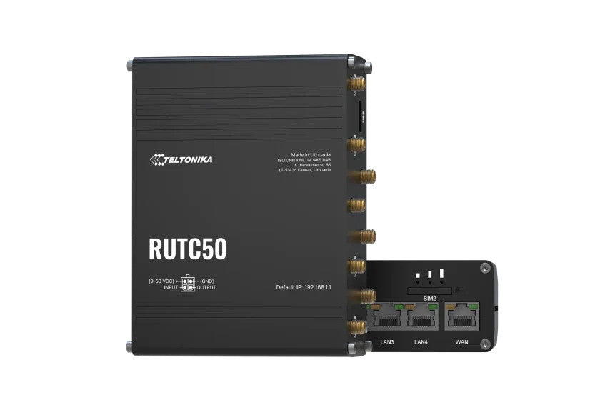 Teltonika industrial 5G Wireless Router with WiFi 6 | RUTC50