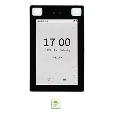ZKTeco - Proface X _ 2MP WDR Outdoor & Vandal-Resistant Facial and Palm Recognition Access Control Terminal