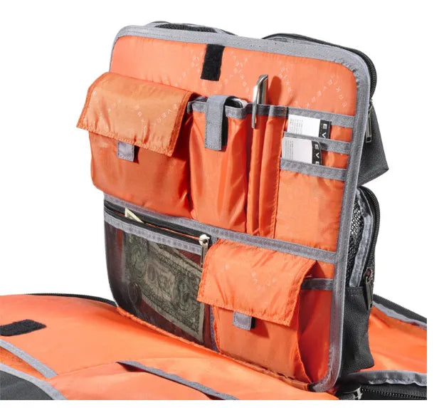 EVERKI VERSA BRIEFCASE | Fits up to 17.3 inch laptops | Files and documents compartment | Leather handles and accents