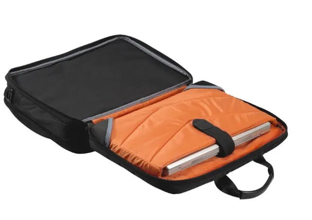 EVERKI VERSA BRIEFCASE | Fits up to 17.3 inch laptops | Files and documents compartment | Leather handles and accents