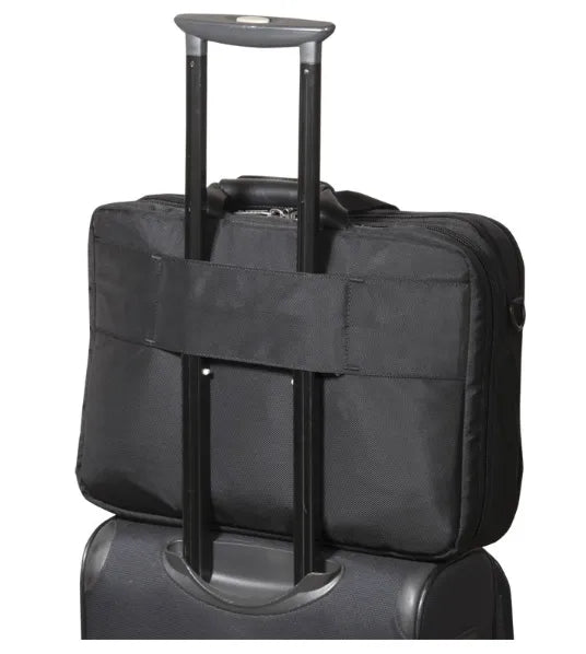 EVERKI VERSA BRIEFCASE | Fits up to 17.3 inch laptops | Files and documents compartment | Leather handles and accents