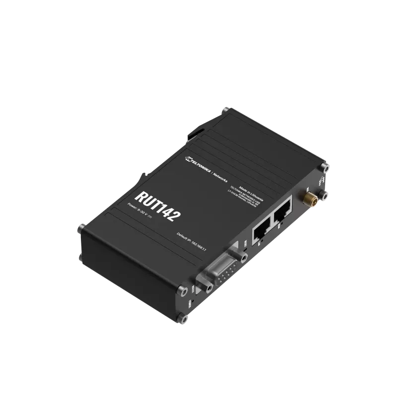 Teltonika WiFi 4 RS232 Industrial Router | RUT142