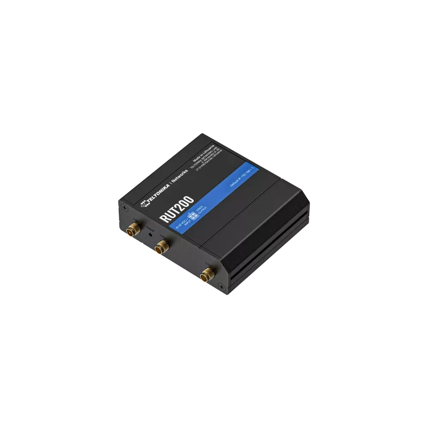 Teltonika 4G/LTE WiFi 4 Industrial Cellular Router | RUT200