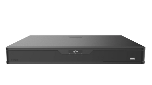 Uniview UNV PRIME Series 16-Channel NVR with 16 PoE Ports | NVR302-16B-P16-IQ