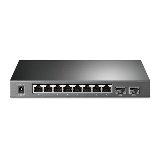 TP-Link JetStream 10-Port Gigabit Smart Switch with 8-Port PoE+ | TP-SG2210P