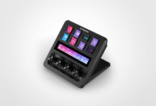 Elgato Stream Deck Plus - 8 x customizable LCD keys; 4 x 360° encoders with push function; LCD Touch Panel.
