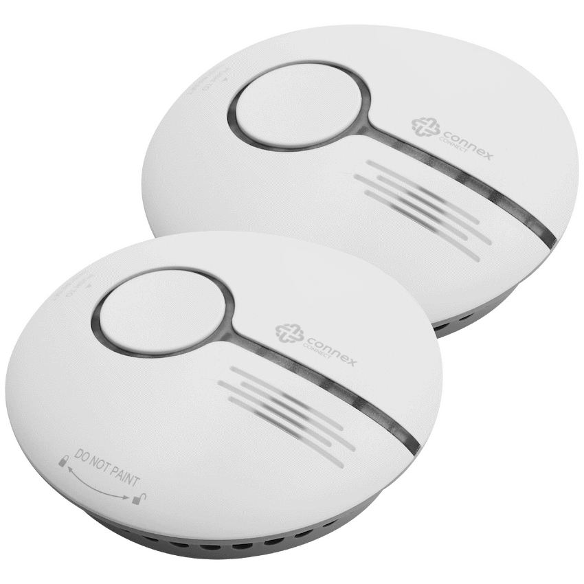 Smart Wi-Fi Smoke Detector Alarm Twin Pack - Guards On Duty Shop & Security Guards
