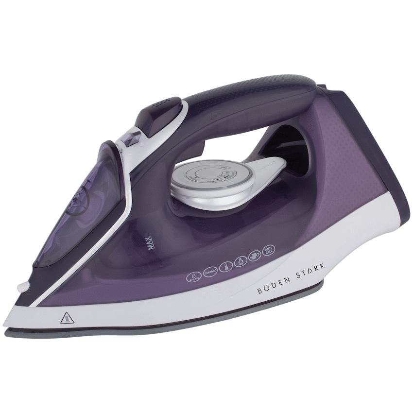 Boden Stark Ceramic Steam Iron - Purple - Guards On Duty Shop & Security Guards