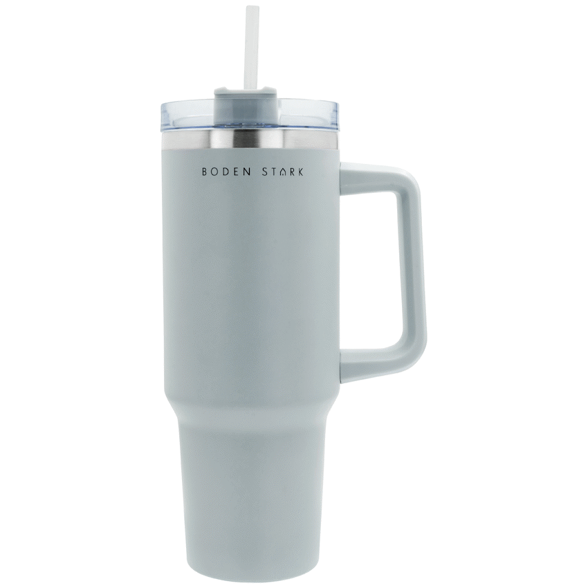 Boden Stark 1200ml Travel Mug - Grey - Guards On Duty Shop & Security Guards