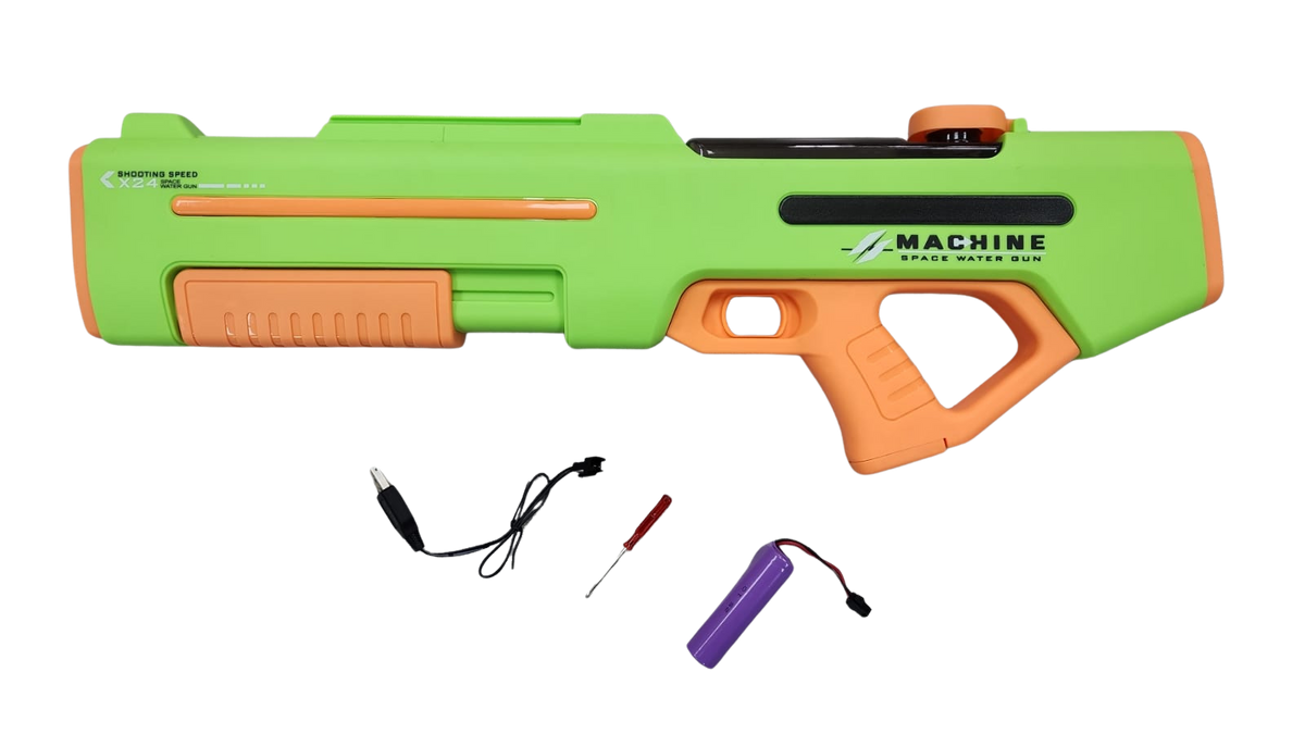 FAS5-2 Electric Water Gun Dual Spray Head KB1380 (Grey, Black, Green, Dark Green)