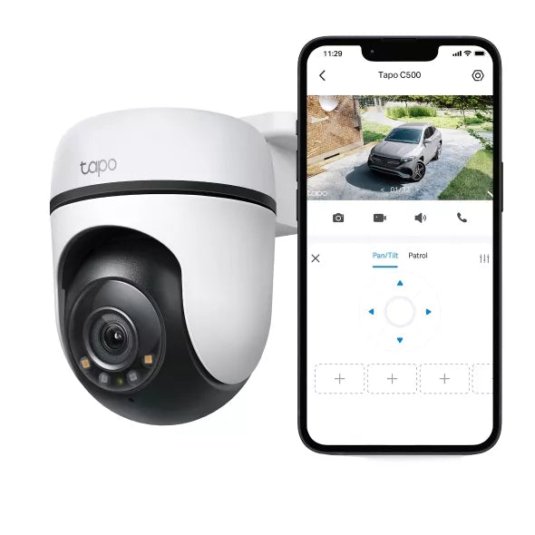 TP-Link Tapo Outdoor Pan/Tilt Security WiFi Camera | Tapo C500