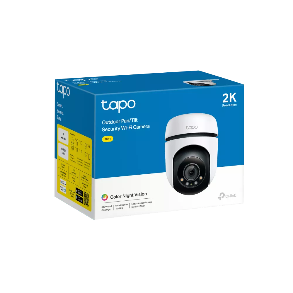 TP-Link Tapo Outdoor Pan/Tilt Security WiFi Camera | TC41