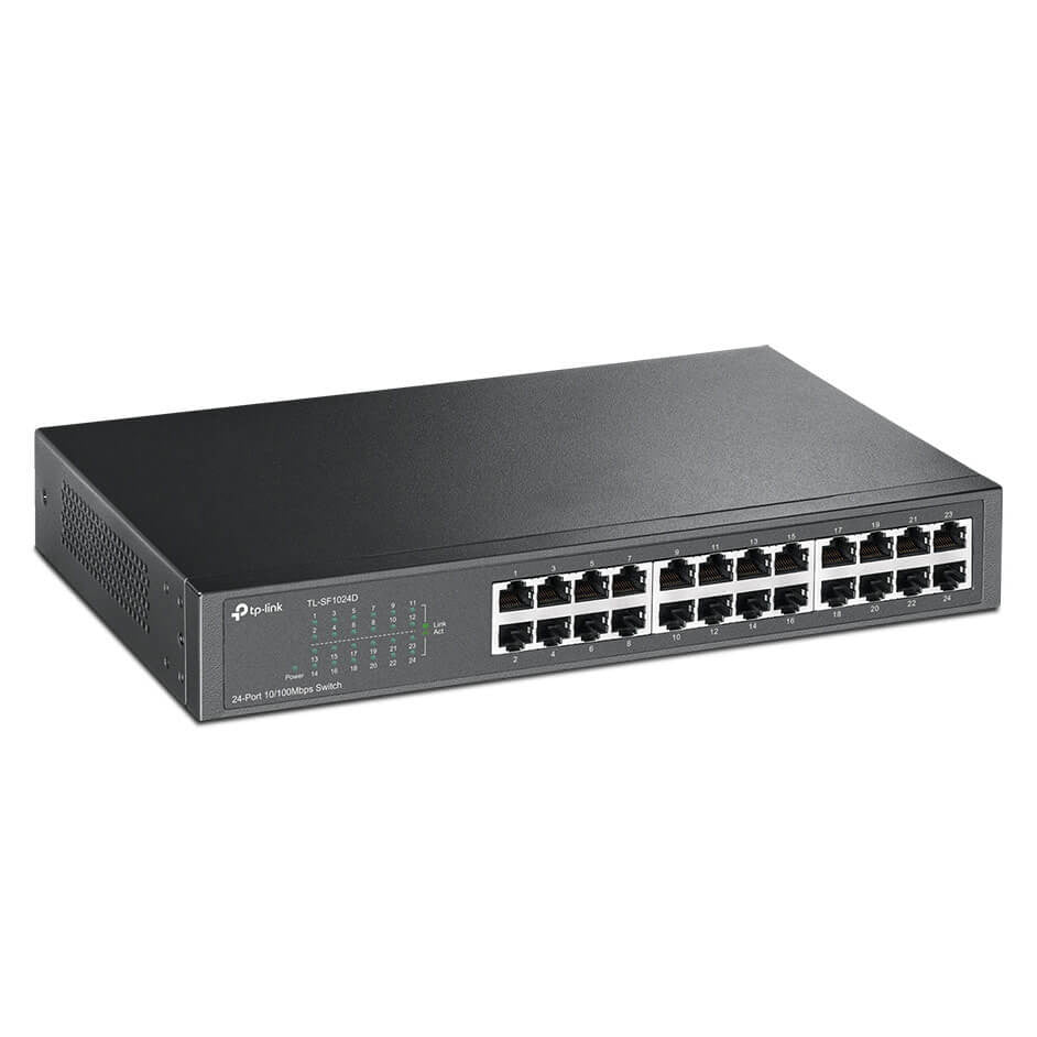 TP-Link 24-port 10/100Mbps Desktop/Rackmount Switch | TL-SF1024D