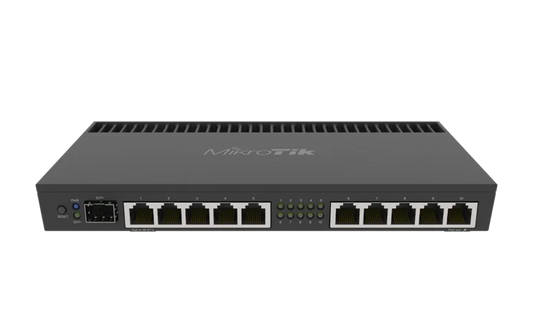 MikroTik RouterBOARD RB4011iGS+, 10x Gb LAN, 1x SFP+ port, RouterOS L5, desktop case, rackmount ears, PSU