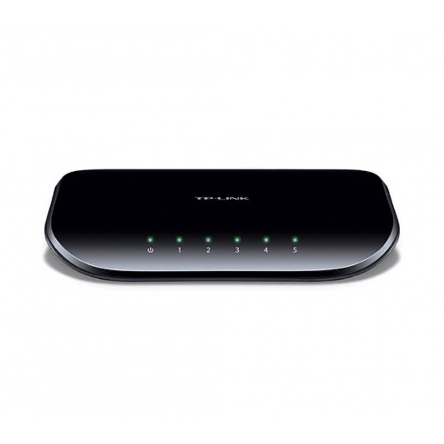 TP-Link 5-Port Gigabit Desktop Switch 5×Gigabit RJ45 Desktop Plastic Case Plug-and-Play