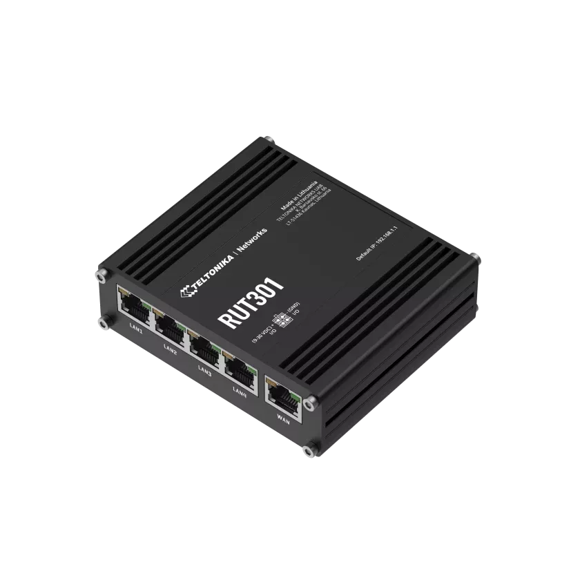 Teltonika  Industrial Ethernet Router | RUT301