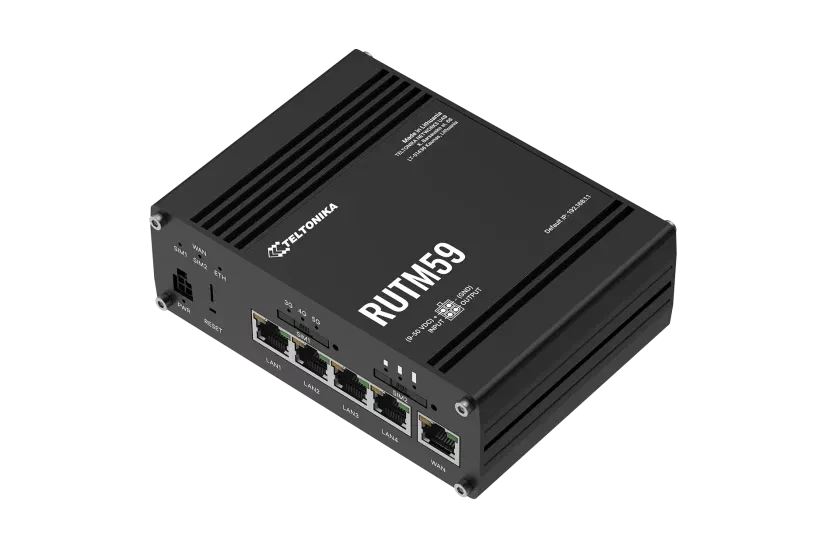 Teltonika 5G Industrial Router with Telit Modem | RUTM54