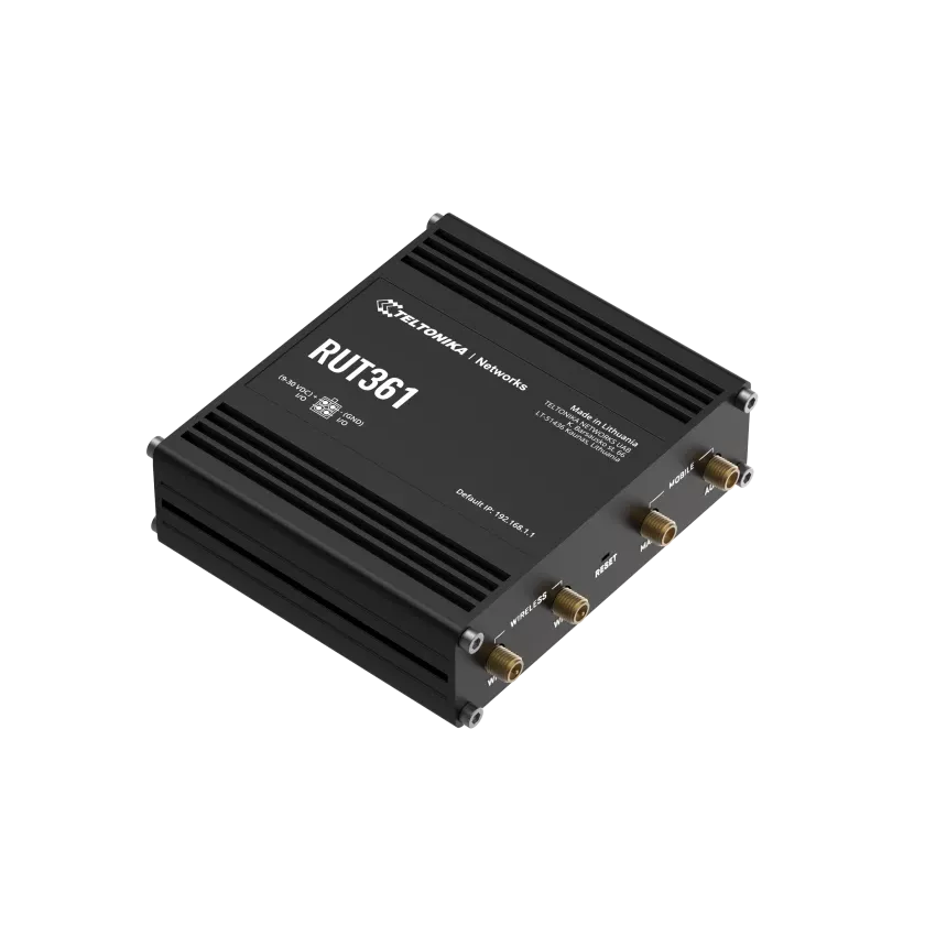 Teltonika Industrial LTE Cat 6 Router | RUT361