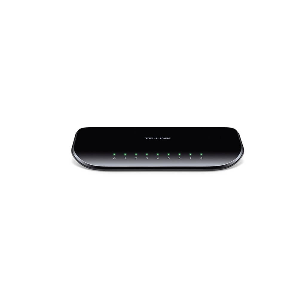 TP-Link 8-Port Gigabit Desktop Switch 8×Gigabit RJ45 Desktop Plastic Case Plug-and-Play