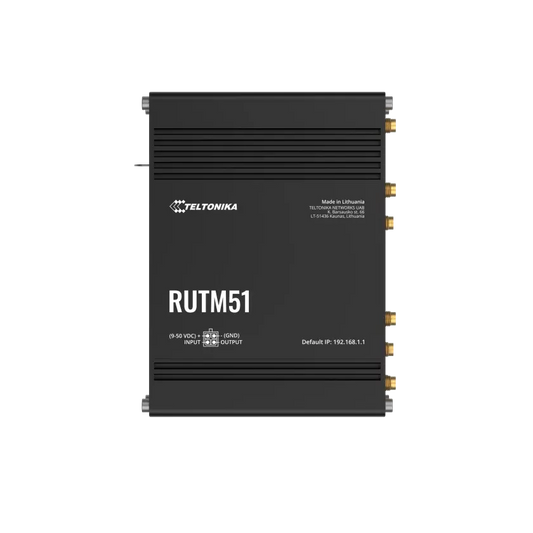 Teltonika Industrial 5G Dual SIM Router | RUTM51
