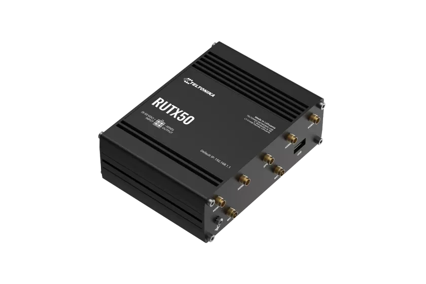 Teltonika Industrial 5G Router, Dual SIM | RUTX50