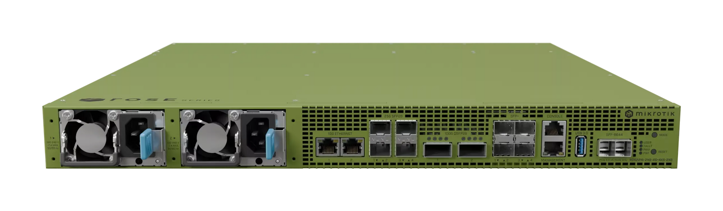 MikroTik RouterOS Enterprise Data Server | DS2216-2XG-4S+4XS-2XQ