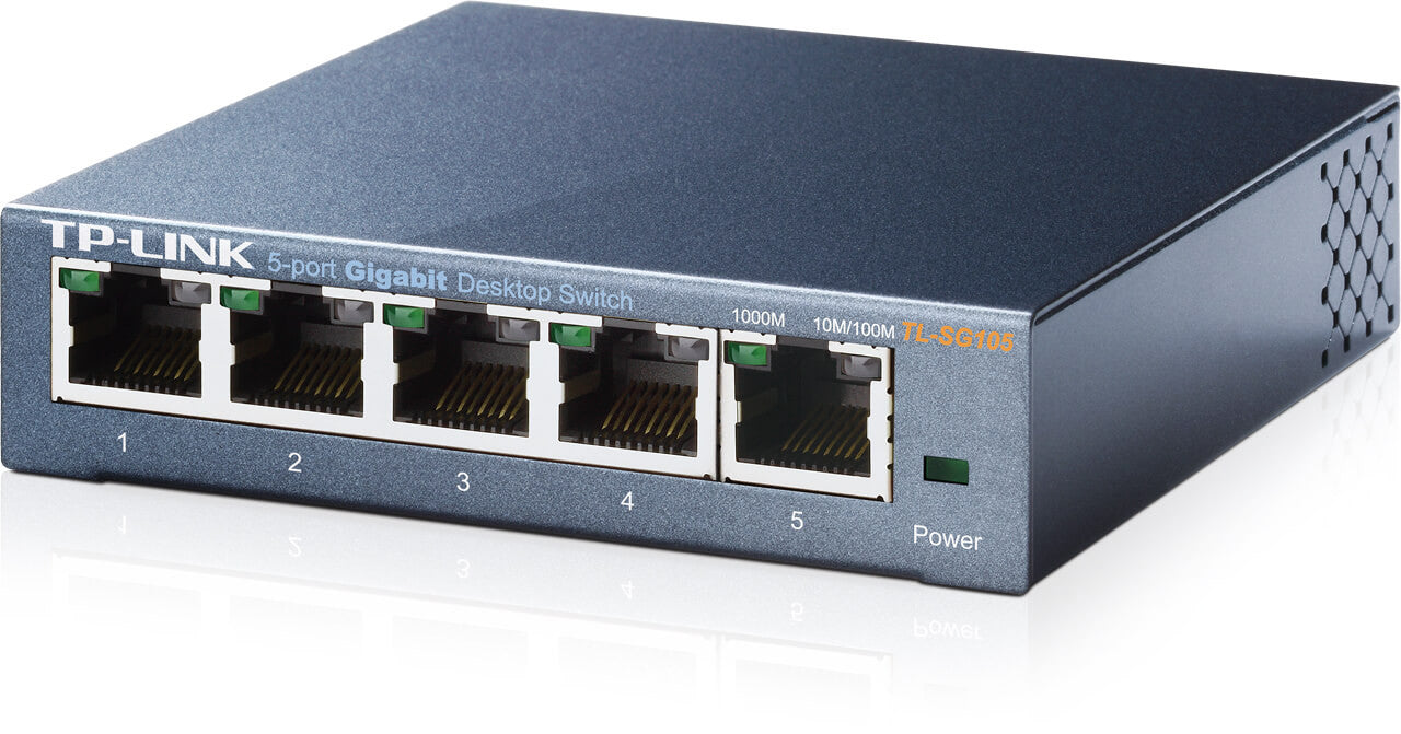 TP-Link 5-Port 10/100/1000Mbps Desktop Switch | TL-SG105