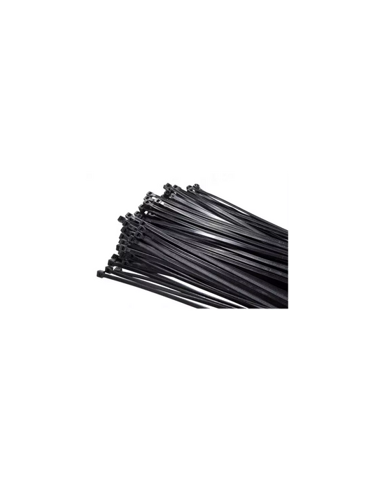Acconet 100 Pack Black 200x4.8mm Cable Tie | AC-CT-200x48-B