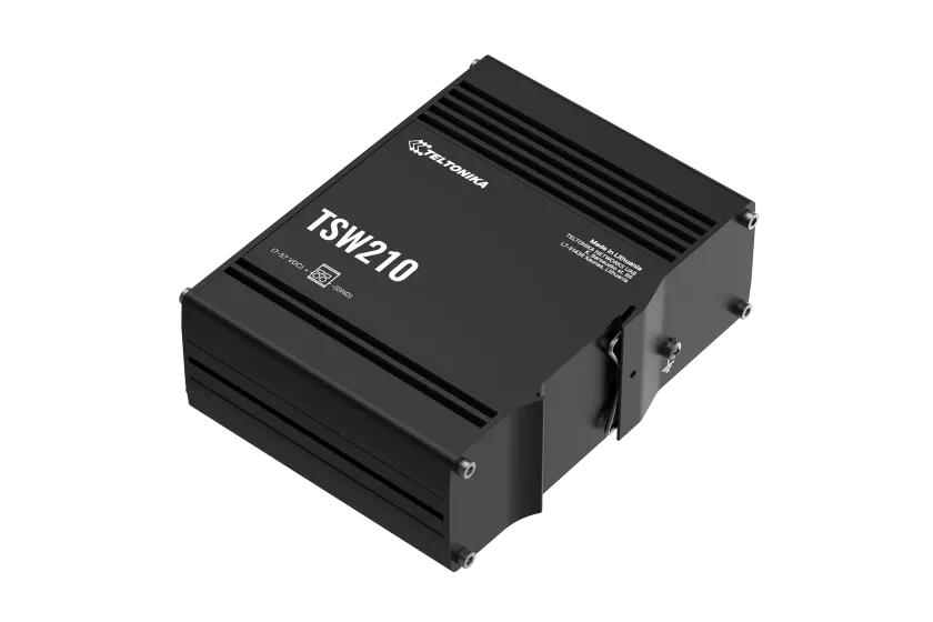Teltonika Industrial 8 port Gigabit Switch | TSW210