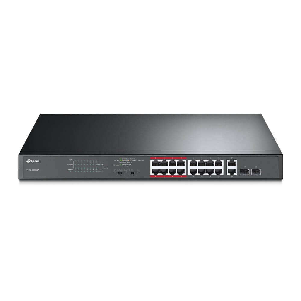 TP-Link 16-Port PoE+