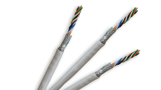 Acconet CAT6 Indoor Ethernet Cable 100m White CCA STP Pull Box | CAT6-100-STP