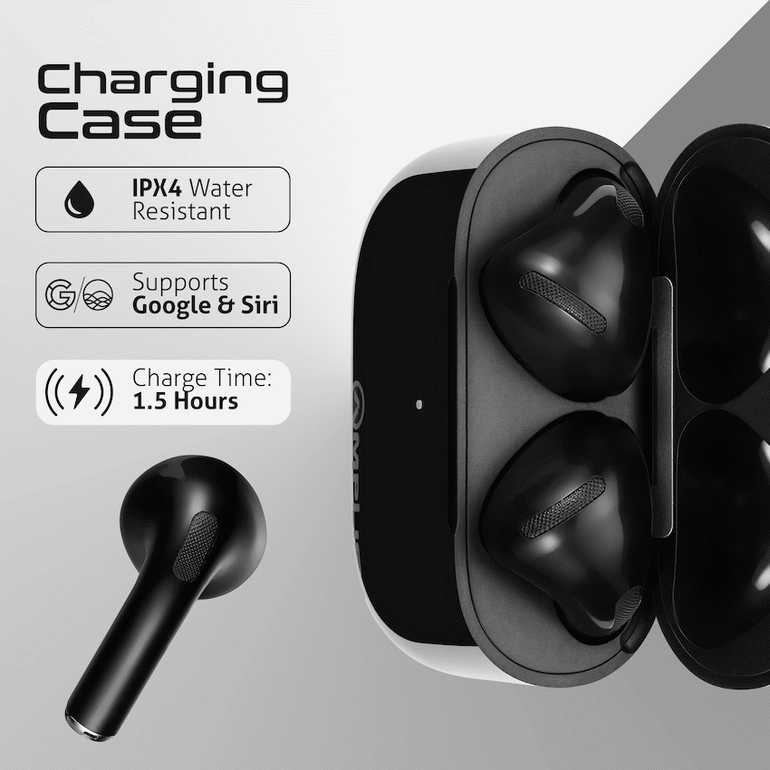 Amplify Astro 2 Series True Wireless Earphones - Black