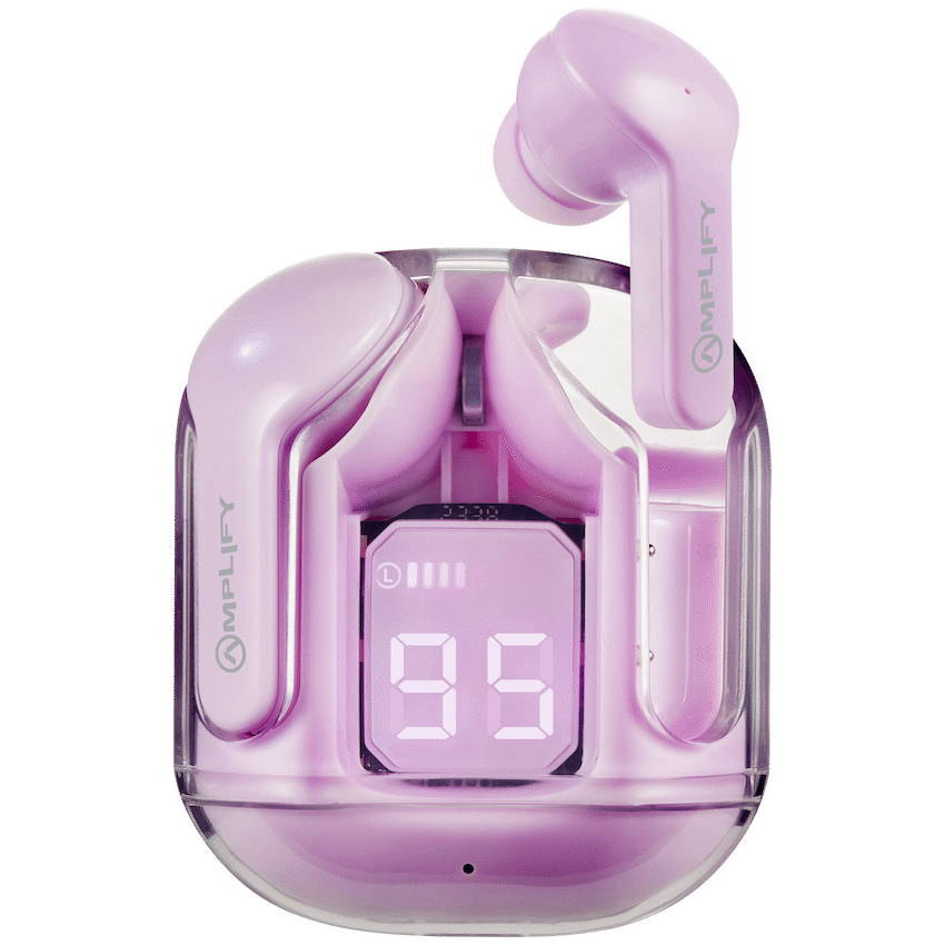 Amplify Lumina Series TWS Earphones - Purple - Guards On Duty Shop & Security Guards