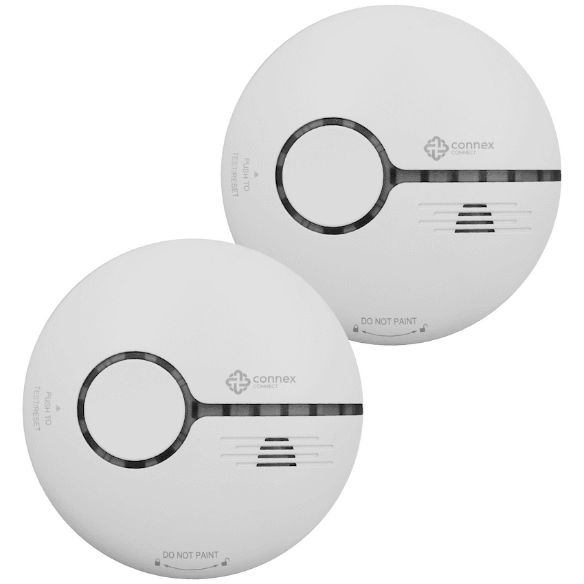 Smart Wi-Fi Smoke Detector Alarm Twin Pack - Guards On Duty Shop & Security Guards