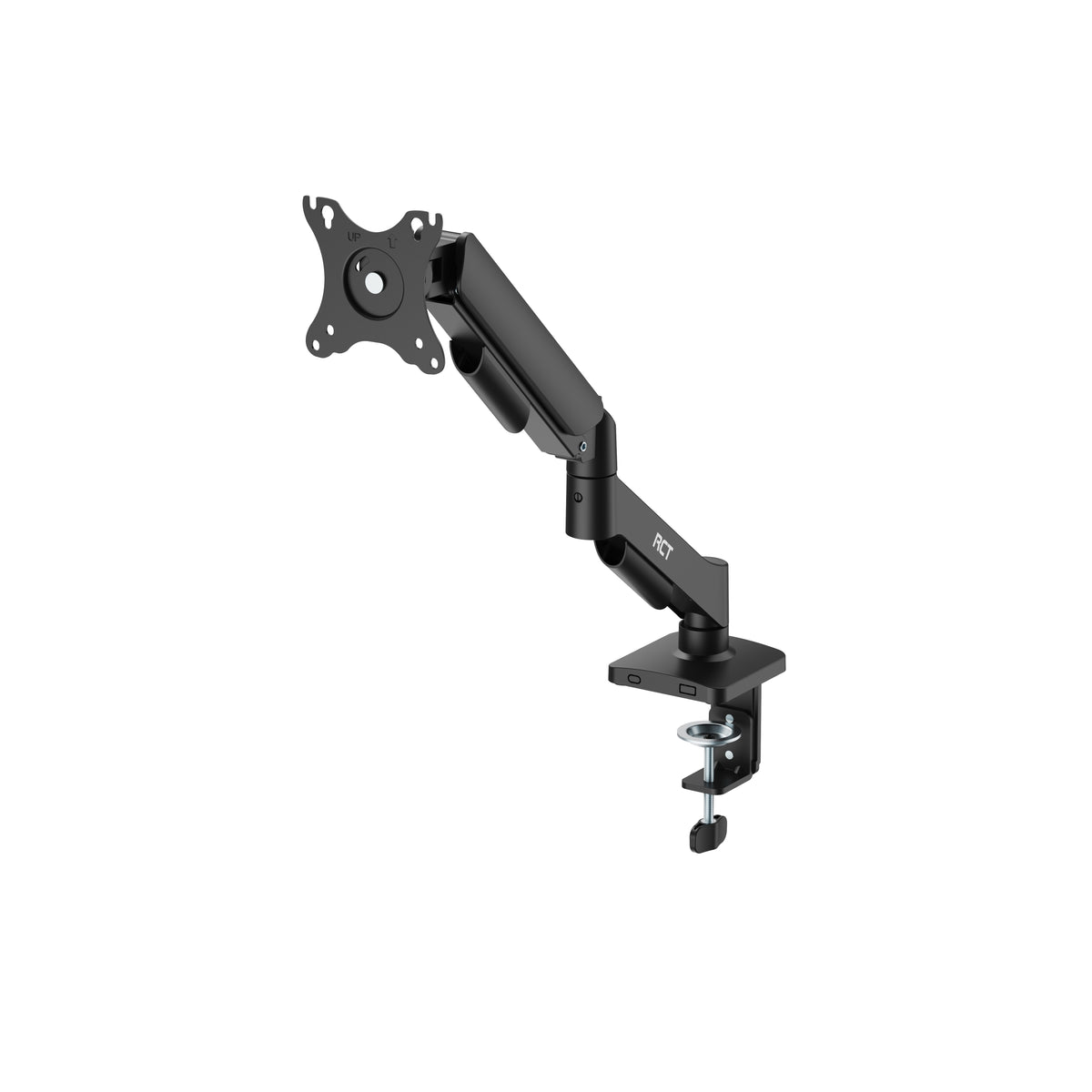 BRACKET 17'' - 32'' single monitor mount; gas spring: tilt; swivel & rotate; VESA Compatible: 75x75 & 100x100; up to 9Kg's
