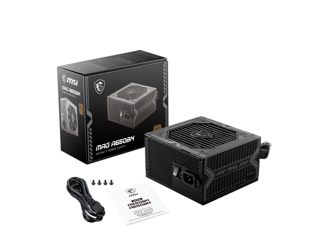 MSI MAG A650BN 650W Power Supply