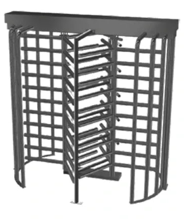 ZKTeco FHTSA2400 Heavy Duty Full Height Double Turnstile | ZKEC00228