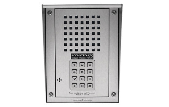 Accentronix Wireless 4G/LTE Mini Intercom - Includes Rain Shield