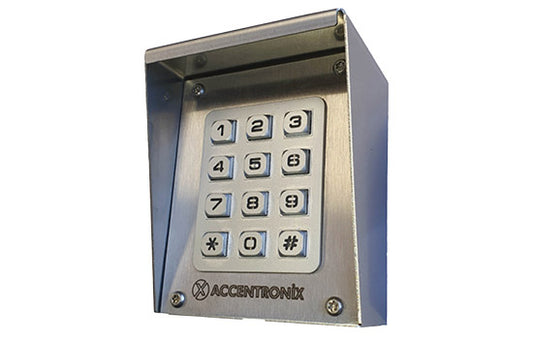 Accentronix Wired Keypad - Visitor Access/Exit one-time-pin keypad