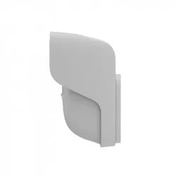 AJAX Security Outdoor Curtain Motion Sensor White with PIR & Microwave | AJAX-MP-CRT-OUT-W