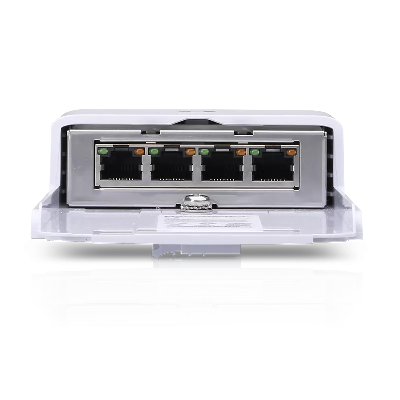 Ubiquiti UISP 4 Port Gigabit with 3 PoE Out Port NanoSwitch | N-SW