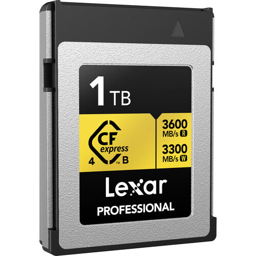 Lexar 1TB Professional GOLD CFexpress 4.0 Type B Memory Card - Guards On Duty Shop