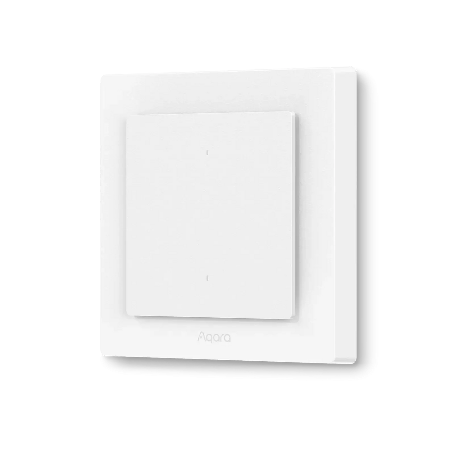 Aqara Light Switch H2 EU - 2 in 1 With Neutral & No Neutral (2 Buttons, 1 Channel) | AQ-CTRL-SW2-WALL