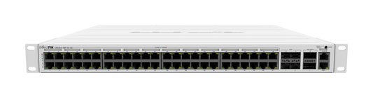 MikroTik CRS354-48P-4S+2Q+RM - 750W, 48 POE 1Gb, 4X SFP+, 2X QSFP+