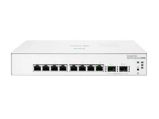 HPE Networking Instant On 1830 8 port Gb 4 port POE 65W Switch | ARU-IO-SW18308G