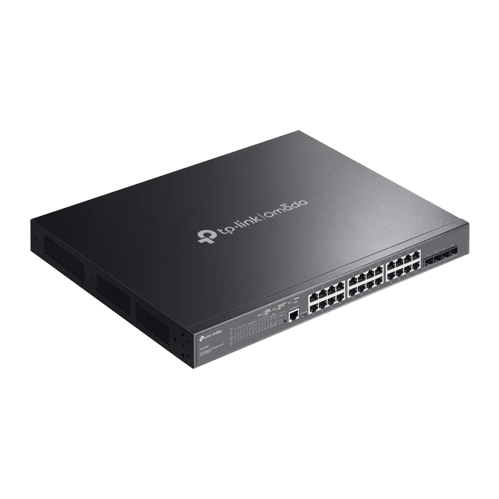 TP-Link Omada 28-Port PoE+ Gigabit L2+ Managed Switch with 4 SFP Slots
