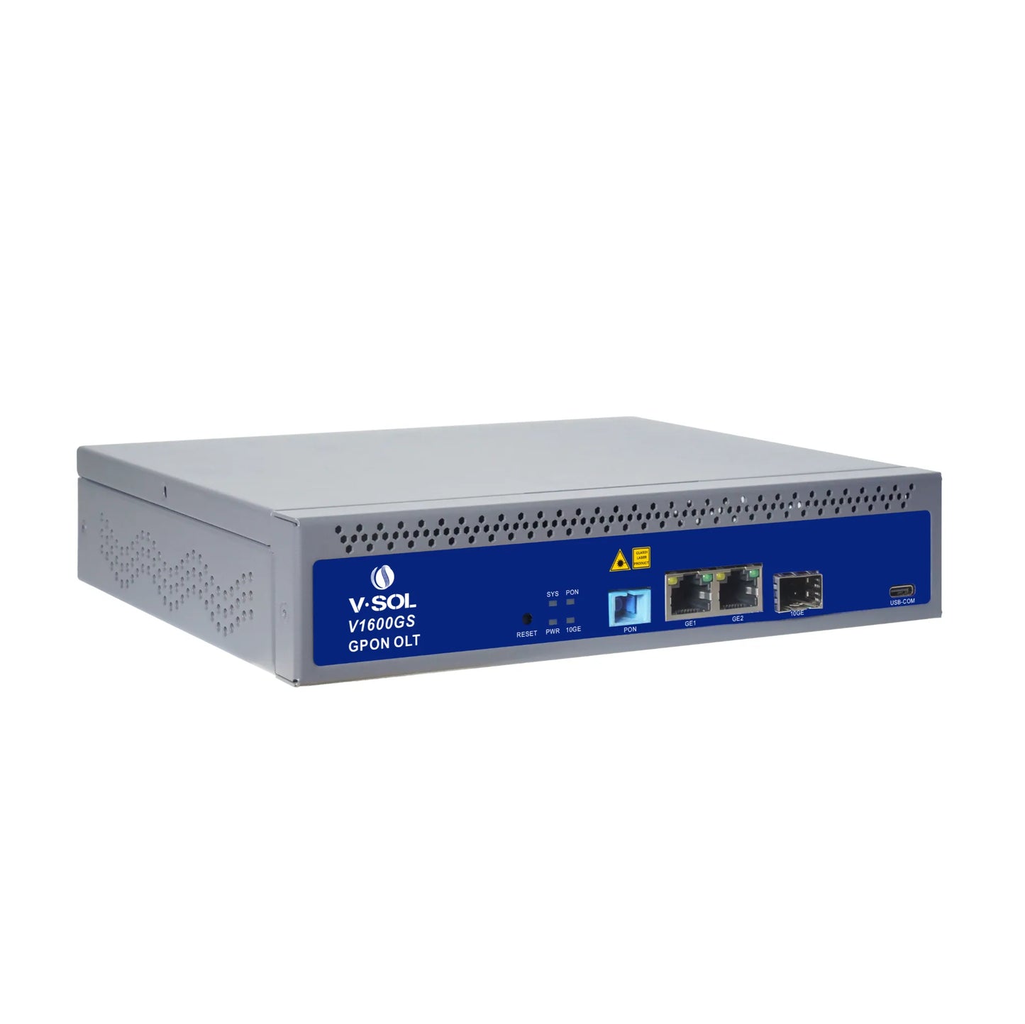 VSOL 1 Port GPON OLT with built-in C+++ GPON SFP 1:128 | V1600GS-F