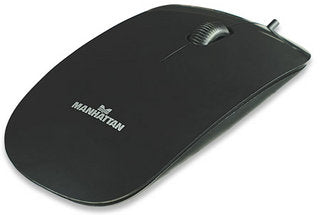 Manhattan Black 1000 Dpi Silhouette Optical Mouse