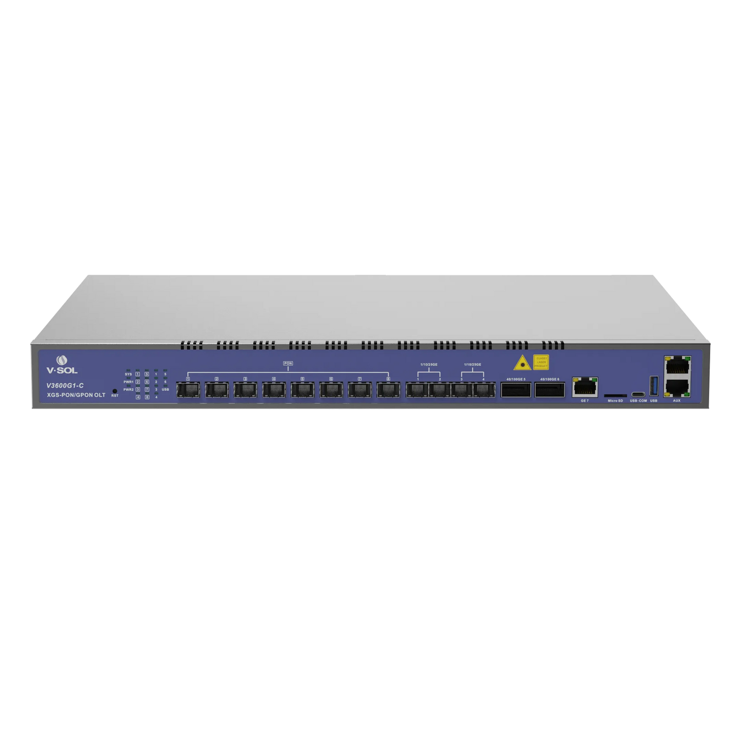 VSOL 8-Port XGS-PON Combo OLT | VSOL-V3600-XG8-C